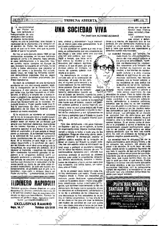 ABC MADRID 10-03-1983 página 31