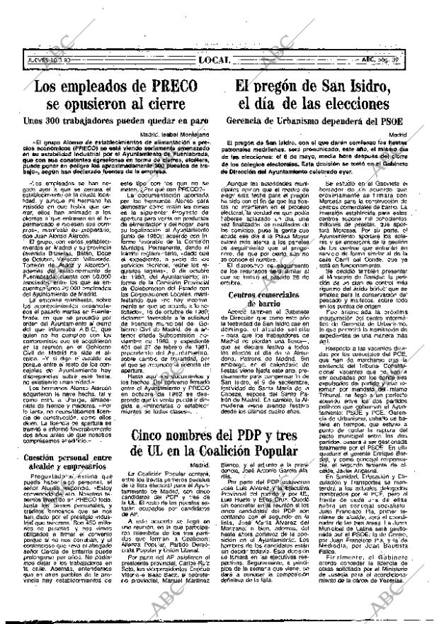 ABC MADRID 10-03-1983 página 39