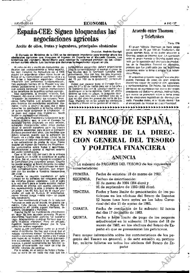 ABC MADRID 10-03-1983 página 57