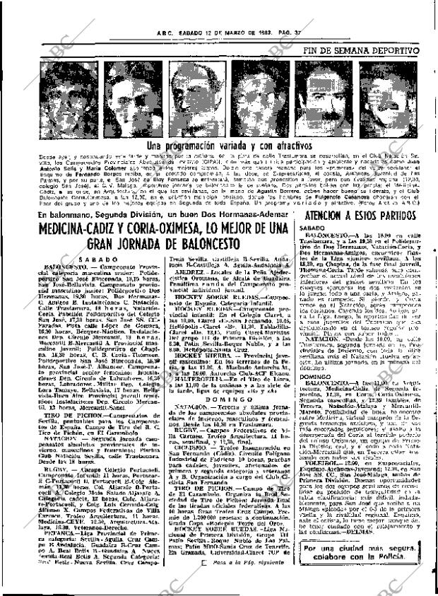 ABC SEVILLA 12-03-1983 página 49
