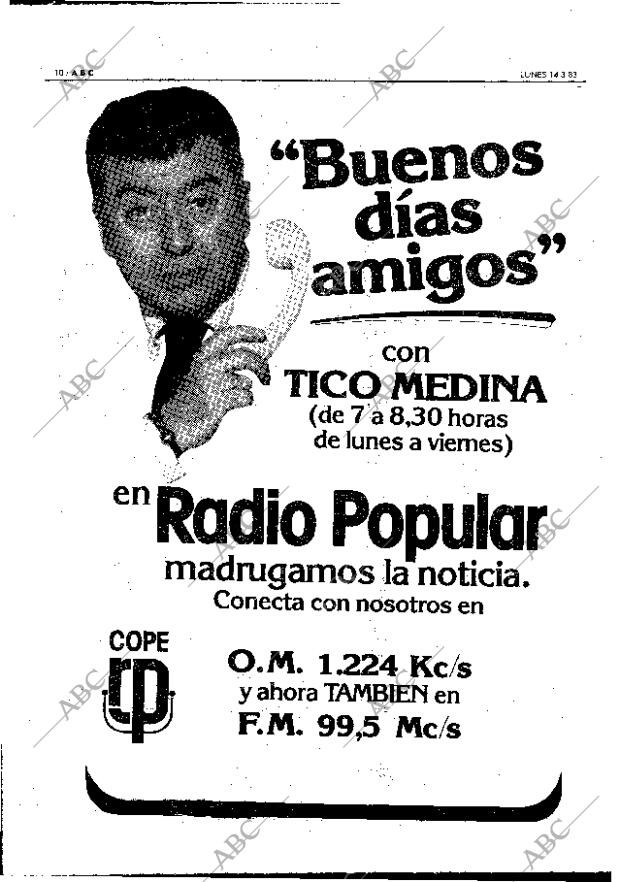 ABC MADRID 14-03-1983 página 10