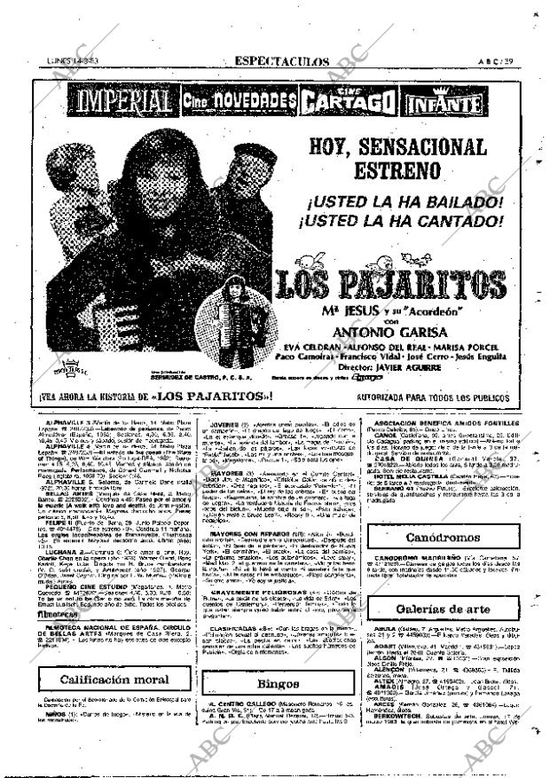 ABC MADRID 14-03-1983 página 59