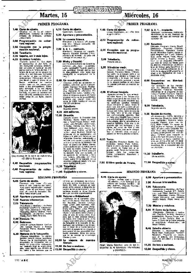 ABC MADRID 15-03-1983 página 110