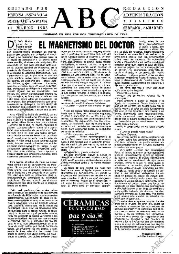 ABC MADRID 15-03-1983 página 3