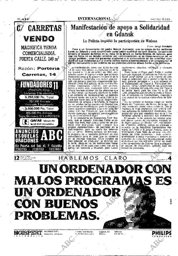 ABC MADRID 15-03-1983 página 32