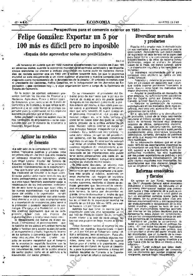 ABC MADRID 15-03-1983 página 60