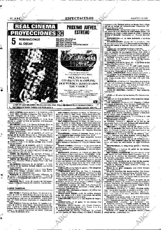 ABC MADRID 15-03-1983 página 82