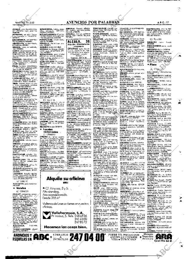 ABC MADRID 15-03-1983 página 87