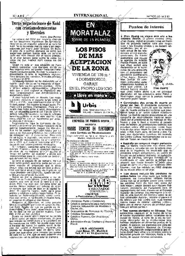 ABC MADRID 16-03-1983 página 32