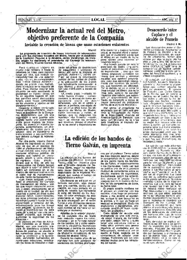 ABC MADRID 16-03-1983 página 37