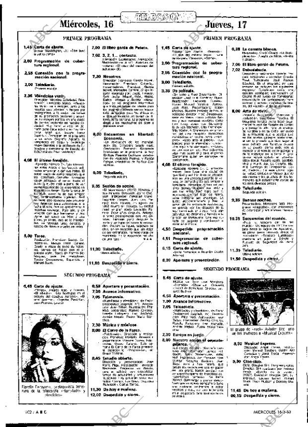 ABC MADRID 16-03-1983 página 86