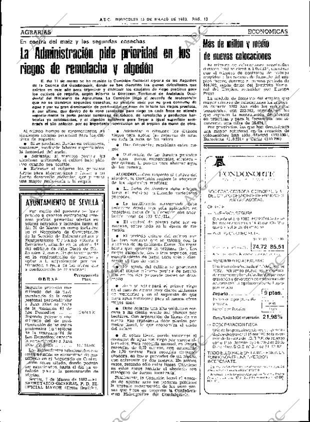 ABC SEVILLA 16-03-1983 página 23