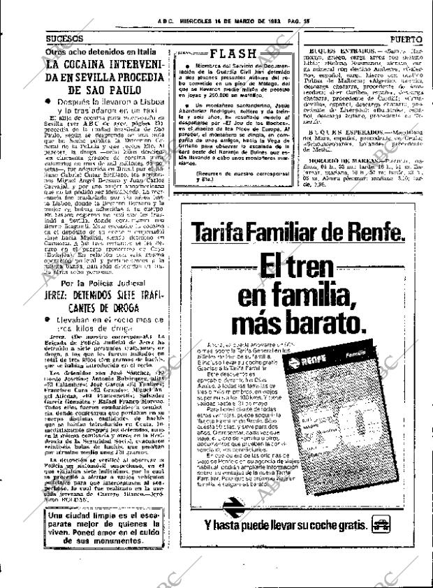 ABC SEVILLA 16-03-1983 página 45