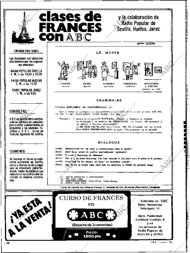 ABC SEVILLA 18-03-1983 página 100