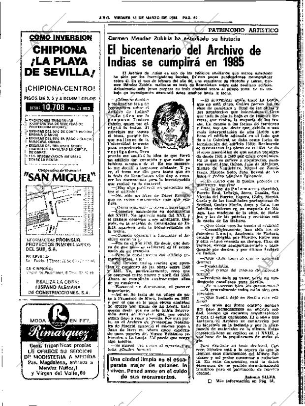 ABC SEVILLA 18-03-1983 página 46