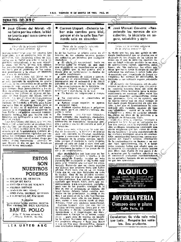 ABC SEVILLA 18-03-1983 página 56