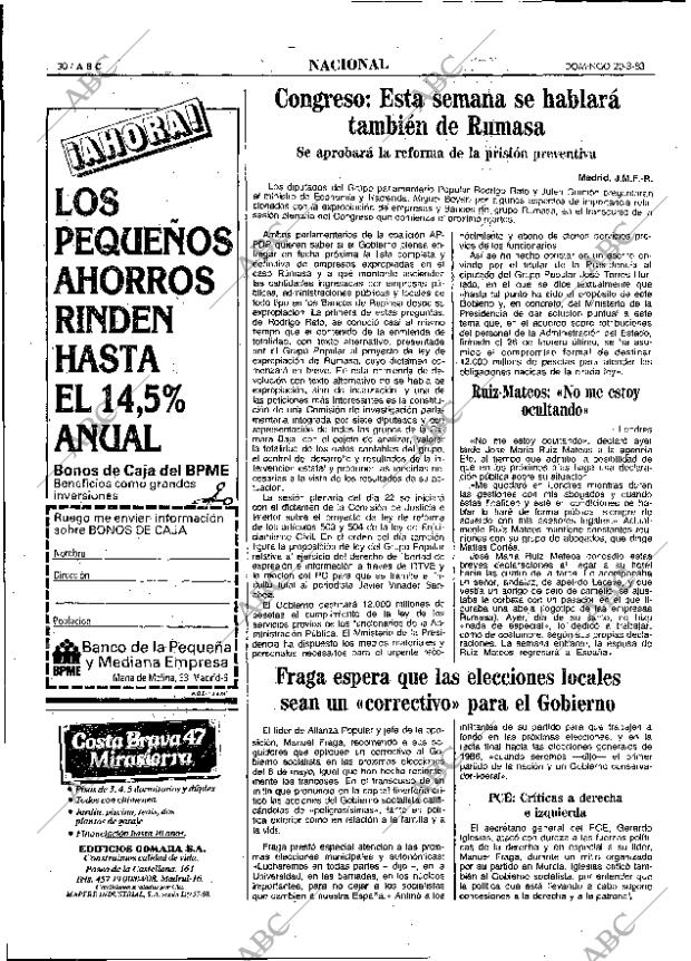 ABC MADRID 20-03-1983 página 30