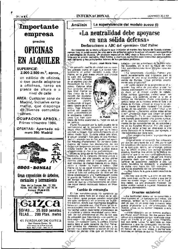 ABC MADRID 20-03-1983 página 34
