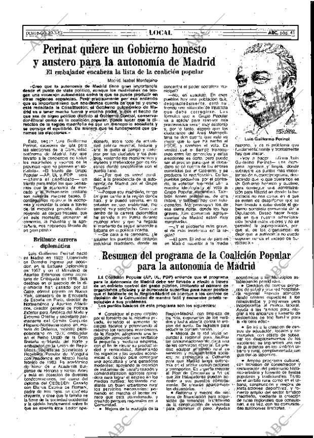 ABC MADRID 20-03-1983 página 41