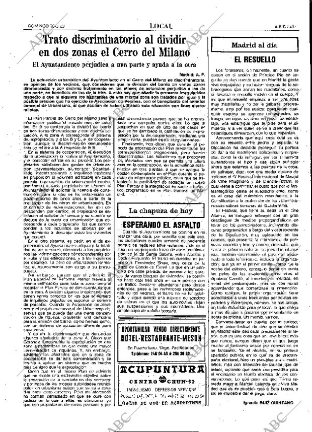 ABC MADRID 20-03-1983 página 43