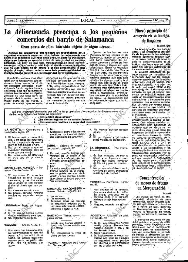 ABC MADRID 21-03-1983 página 23