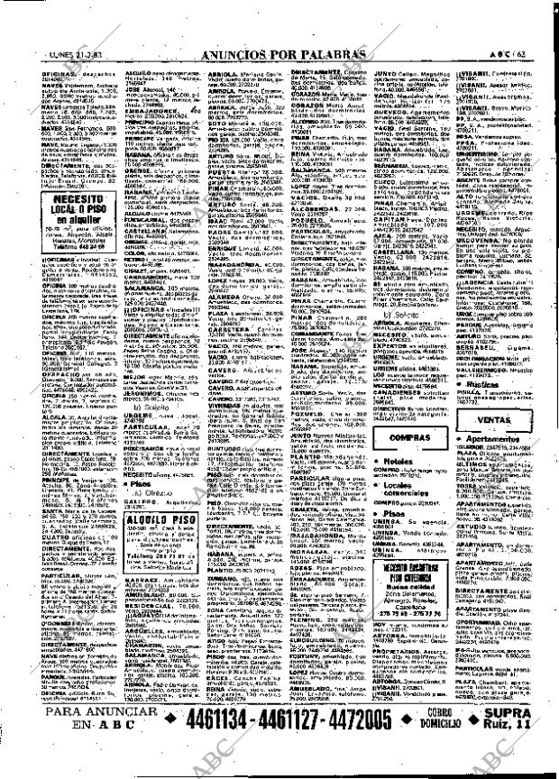 ABC MADRID 21-03-1983 página 63