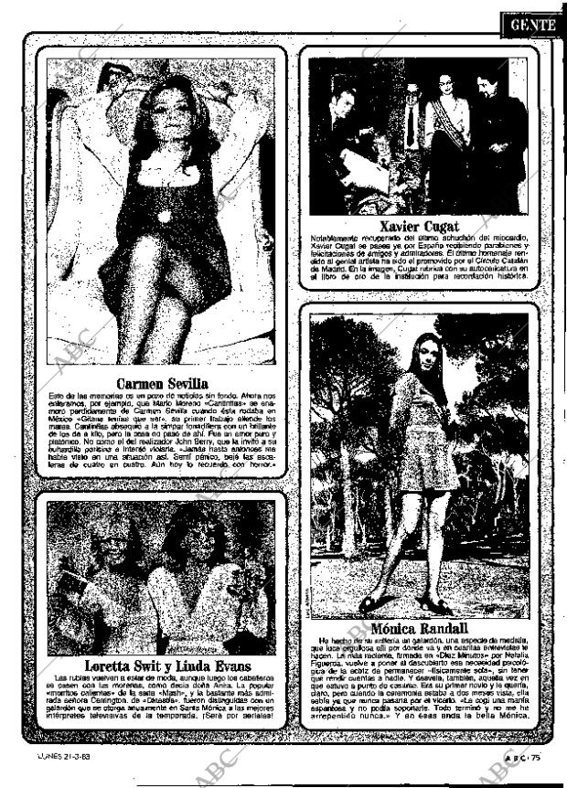 ABC MADRID 21-03-1983 página 75