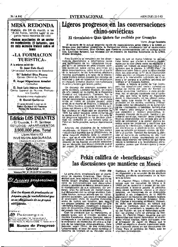 ABC MADRID 23-03-1983 página 36