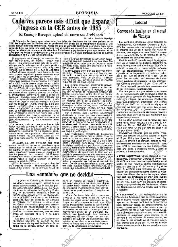 ABC MADRID 23-03-1983 página 56