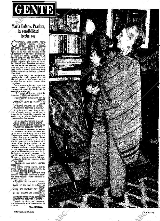 ABC MADRID 23-03-1983 página 93