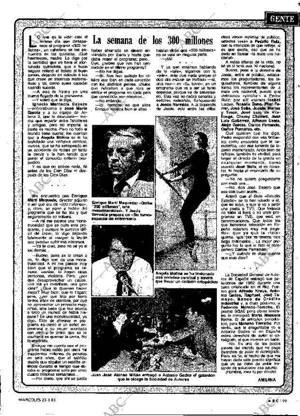 ABC MADRID 23-03-1983 página 99