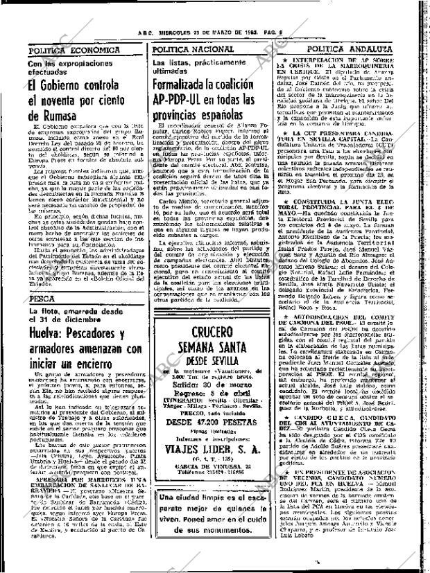 ABC SEVILLA 23-03-1983 página 18