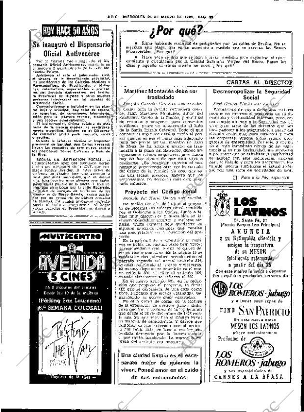 ABC SEVILLA 23-03-1983 página 49