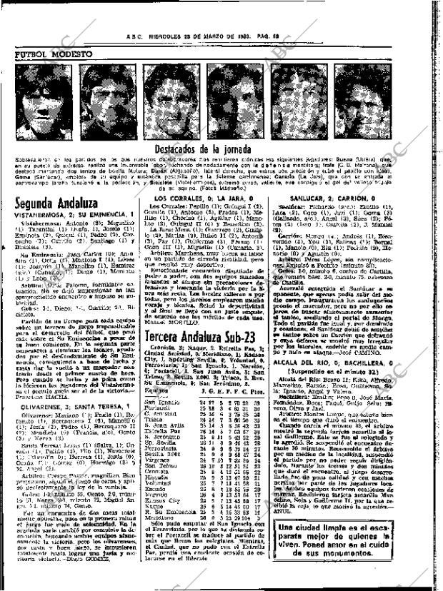 ABC SEVILLA 23-03-1983 página 60