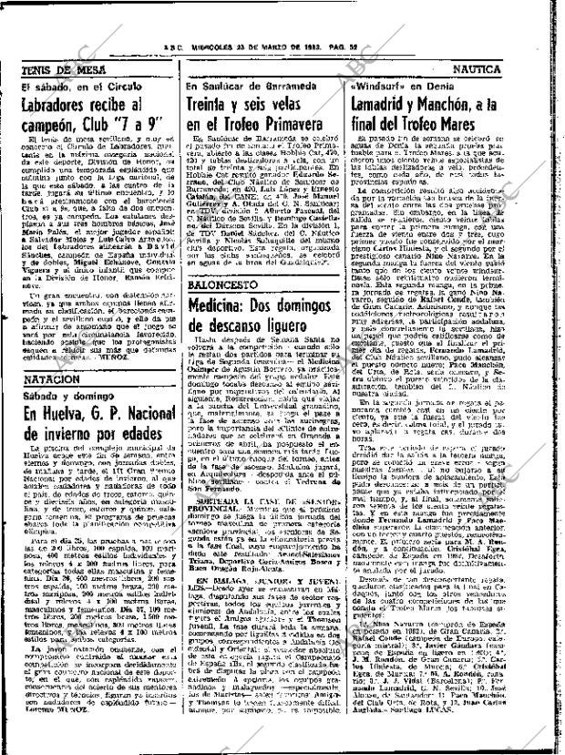 ABC SEVILLA 23-03-1983 página 62