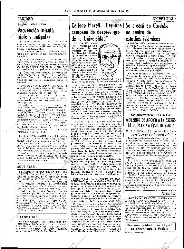 ABC SEVILLA 23-03-1983 página 65