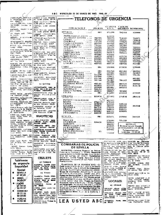 ABC SEVILLA 23-03-1983 página 72