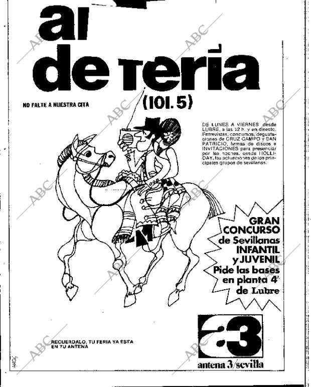 ABC SEVILLA 23-03-1983 página 84