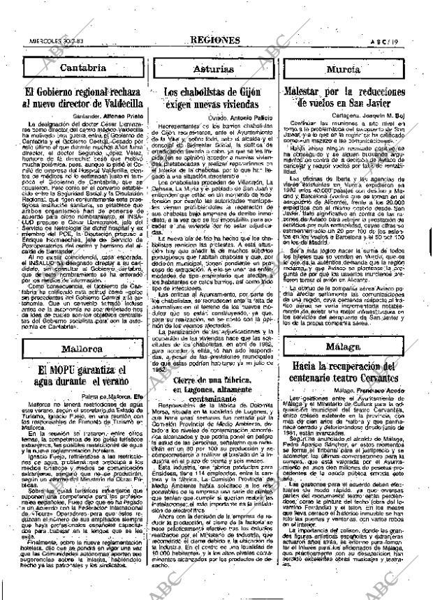 ABC MADRID 30-03-1983 página 19