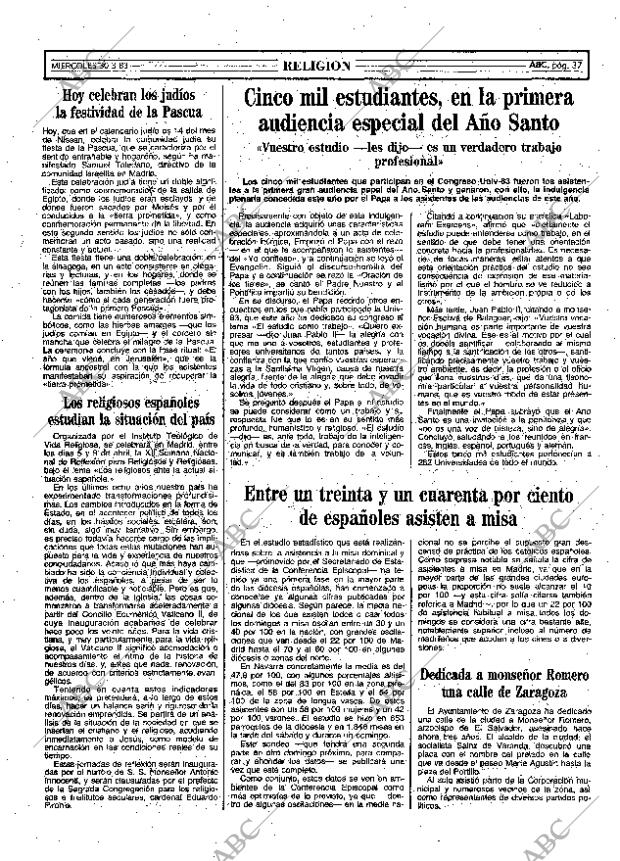 ABC MADRID 30-03-1983 página 37