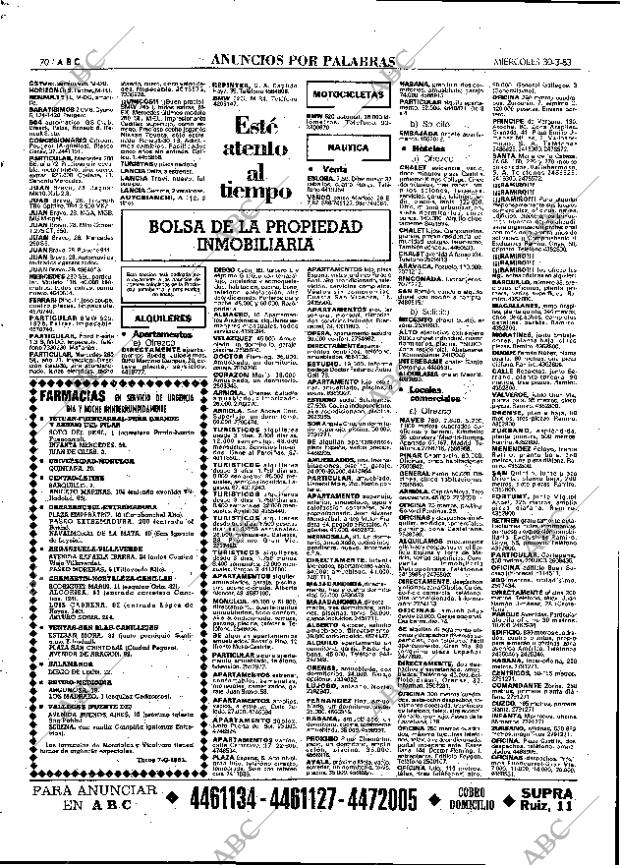 ABC MADRID 30-03-1983 página 70