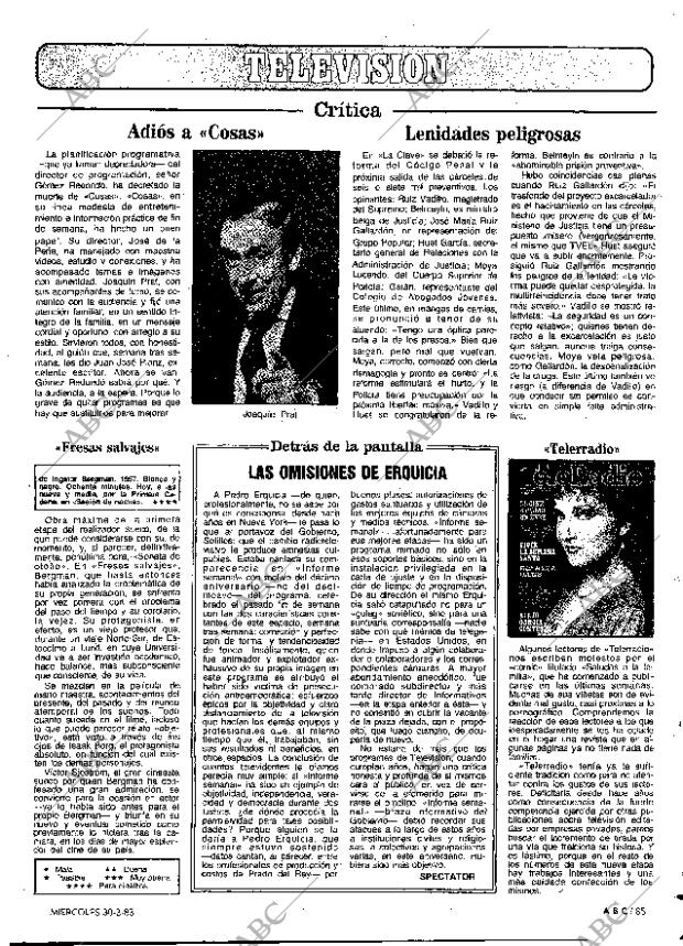 ABC MADRID 30-03-1983 página 85