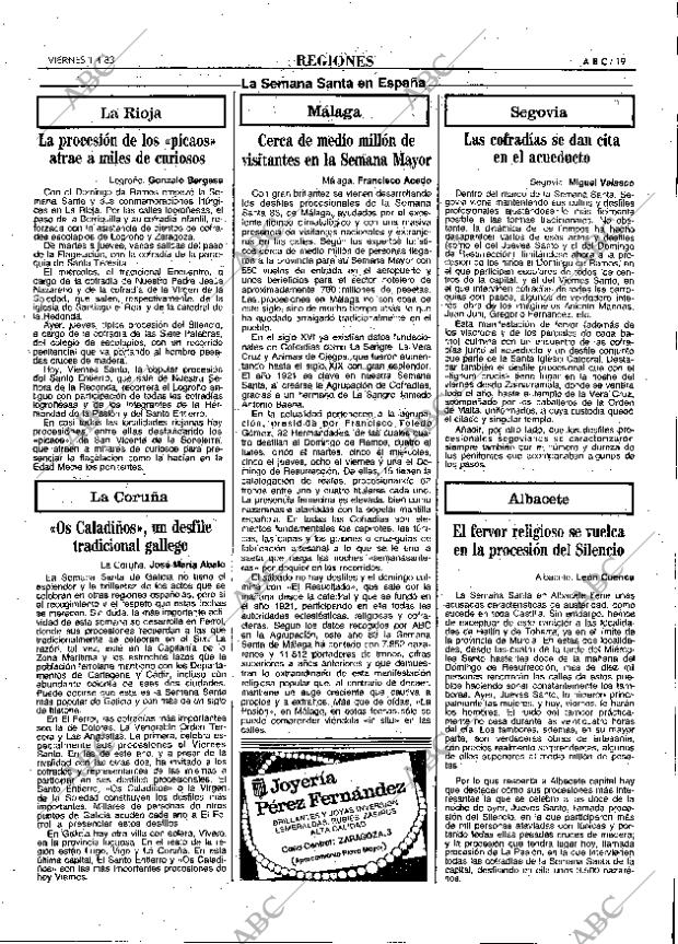 ABC MADRID 01-04-1983 página 19