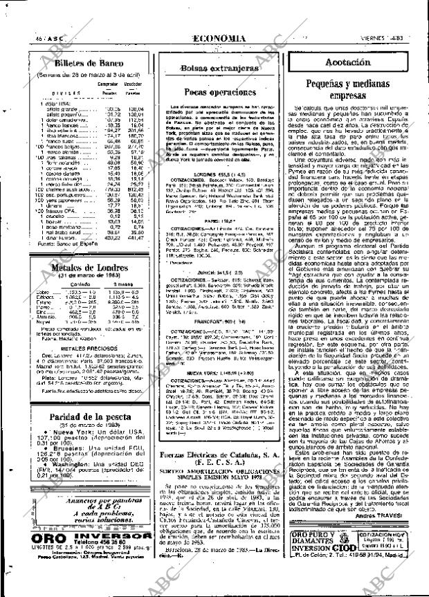 ABC MADRID 01-04-1983 página 46