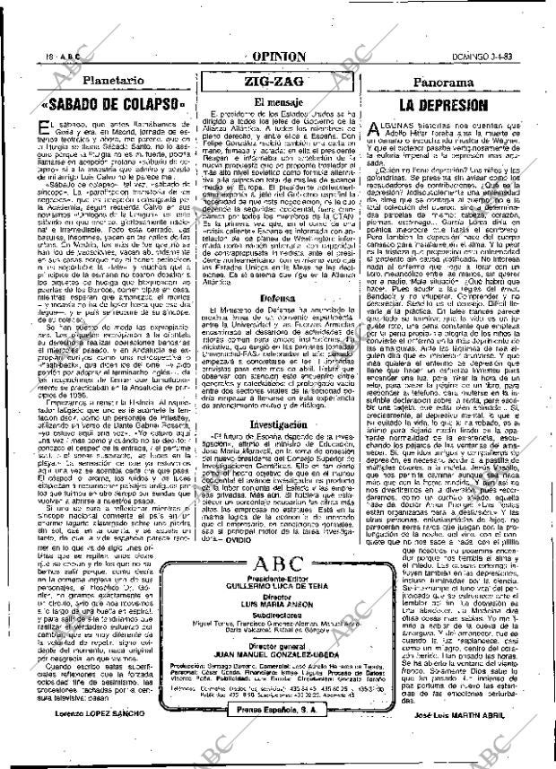 ABC MADRID 03-04-1983 página 18