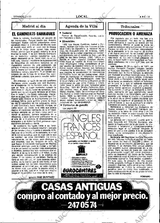 ABC MADRID 03-04-1983 página 33