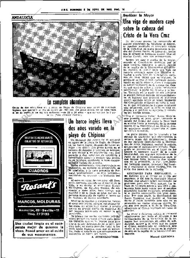 ABC SEVILLA 03-04-1983 página 30