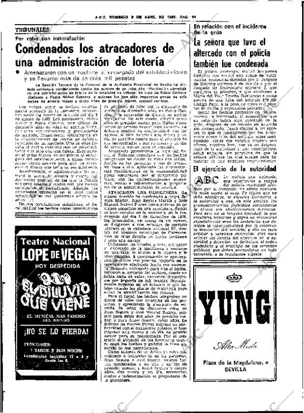 ABC SEVILLA 03-04-1983 página 50