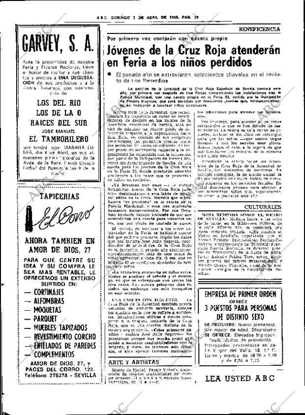 ABC SEVILLA 03-04-1983 página 52