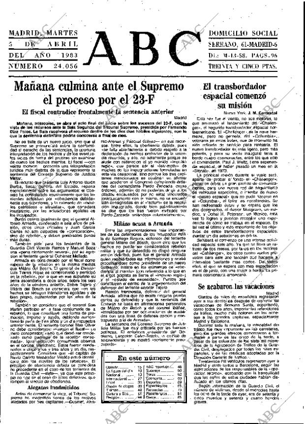 ABC MADRID 05-04-1983 página 13